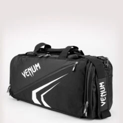 Venum Trainer Lite Evo Sports Bag, Black/Black -Gymstick Butik VENUM 03830 108 Venum Trainer Lite Evo Sports Bag BlackWhite 02 maj2 2