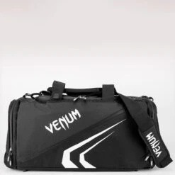 Venum Trainer Lite Evo Sports Bag, Black/White -Gymstick Butik VENUM 03830 108 Venum Trainer Lite Evo Sports Bag BlackWhite 03 maj2 1