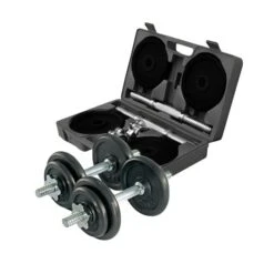 Gymstick Adjustable Dumbbell Set, 2x10 Kg